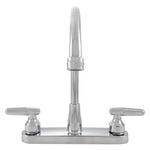 MSI Two-Handle Kitchen Faucet 805 in Chrome - profile view