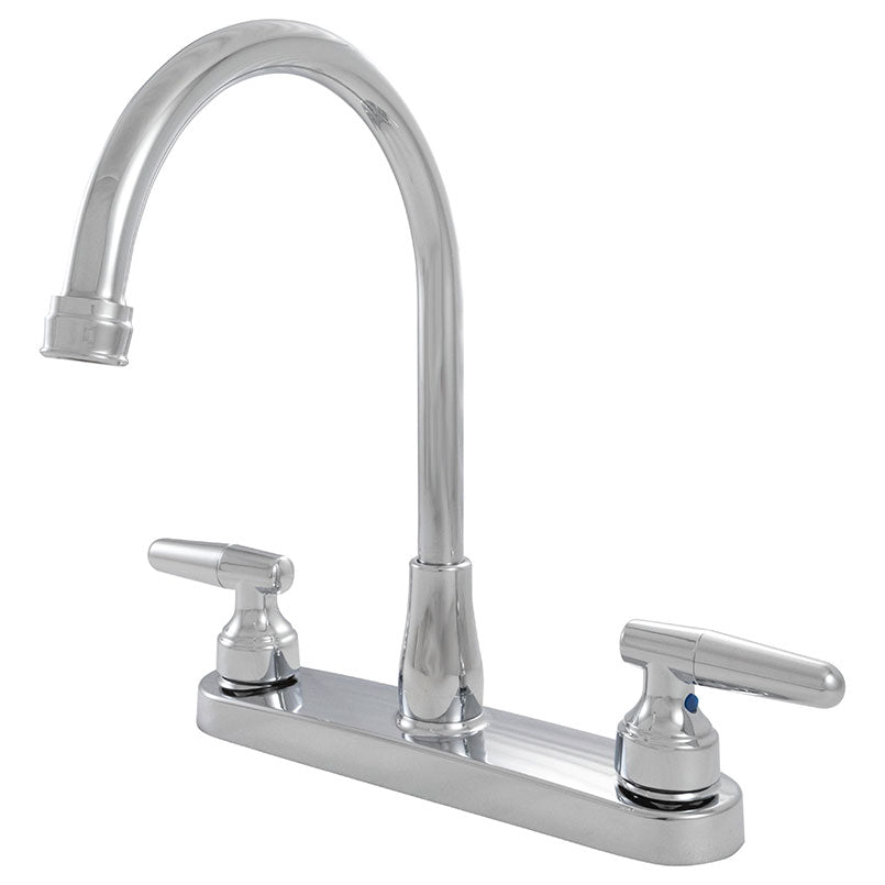 MSI Two-Handle Kitchen Faucet 805 in Chrome - side view