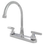 MSI Two-Handle Kitchen Faucet 805 in Chrome - side view
