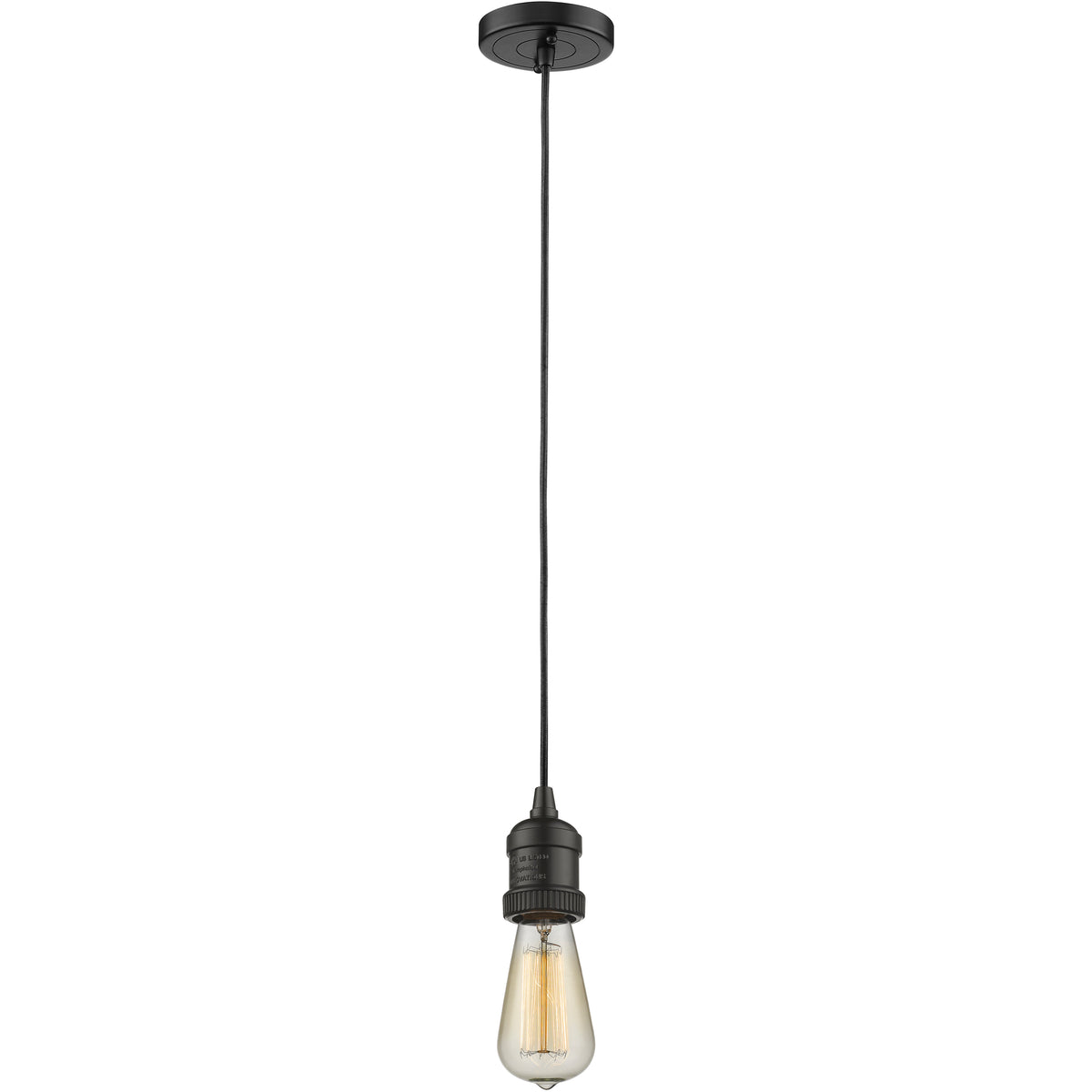 Franklin bare bulb Oil Rubbed Bronze