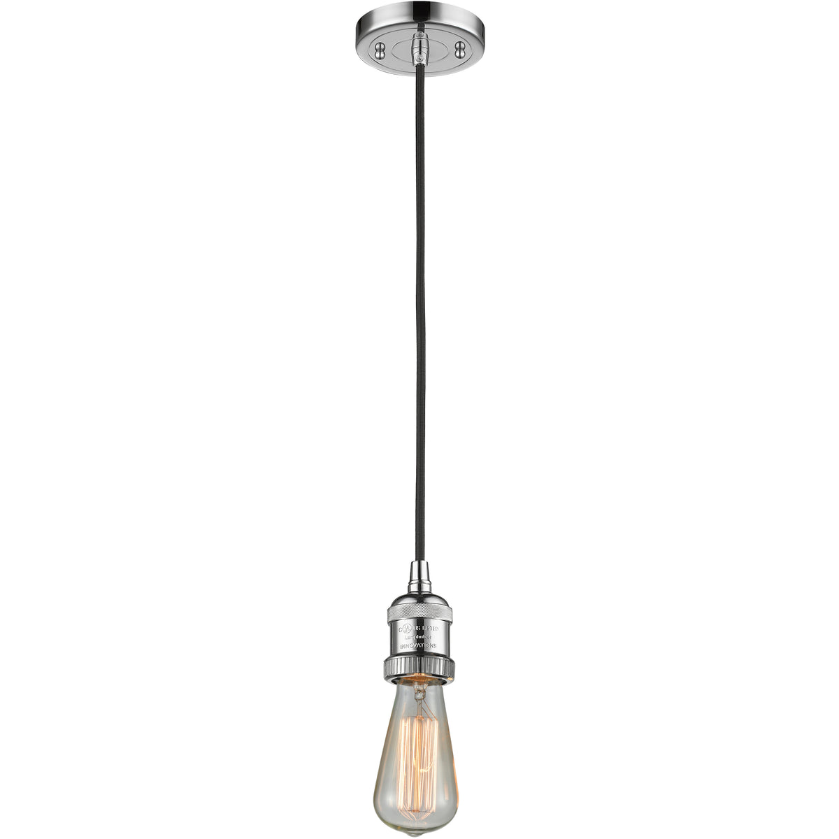Franklin bare bulb Polished Chrome
