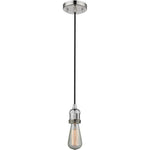 Franklin bare bulb Polished Nickel