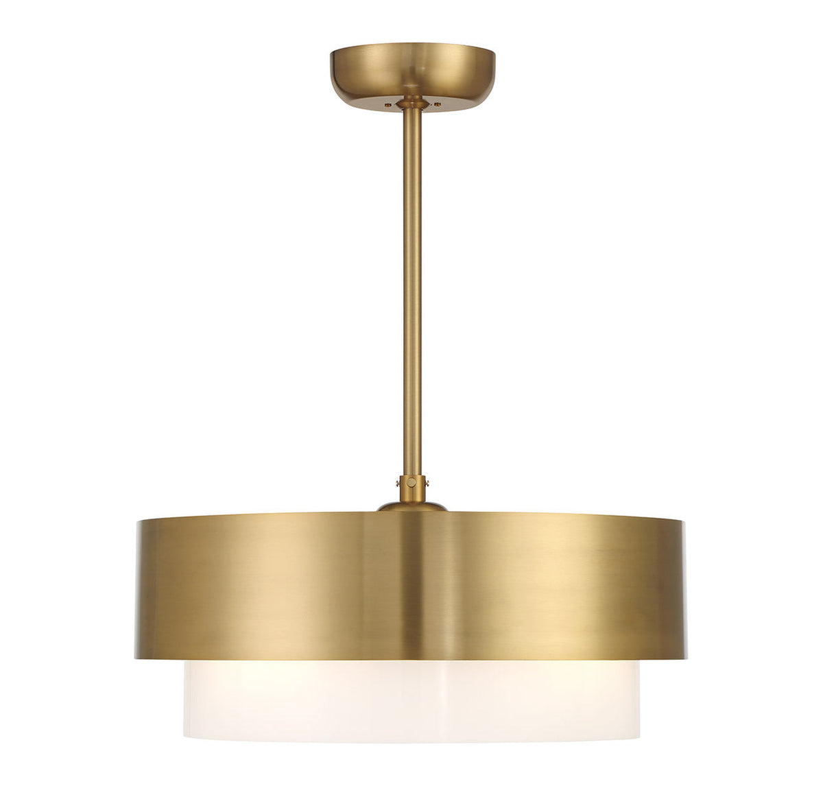 Savoy House Diana LED Fan D'Lier — Warm Brass