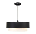 Savoy House Diana LED Fan D'Lier — Matte Black