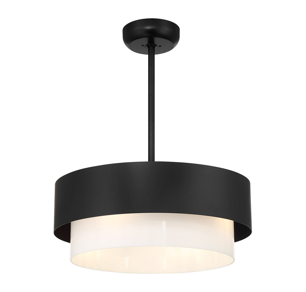 Savoy House Diana LED Fan D'Lier — Matte Black
