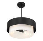 Savoy House Diana LED Fan D'Lier — Matte Black