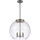 Innovations Beacon 3-Light Chandelier — Clear Glass (Franklin Restoration)