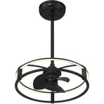 Savoy House Vesta LED Fan D'Lier — Matte Black