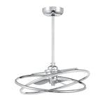Savoy House Dorado LED Fan D'Lier — Polished Chrome
