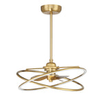Savoy House Dorado LED Fan D'Lier — Warm Brass