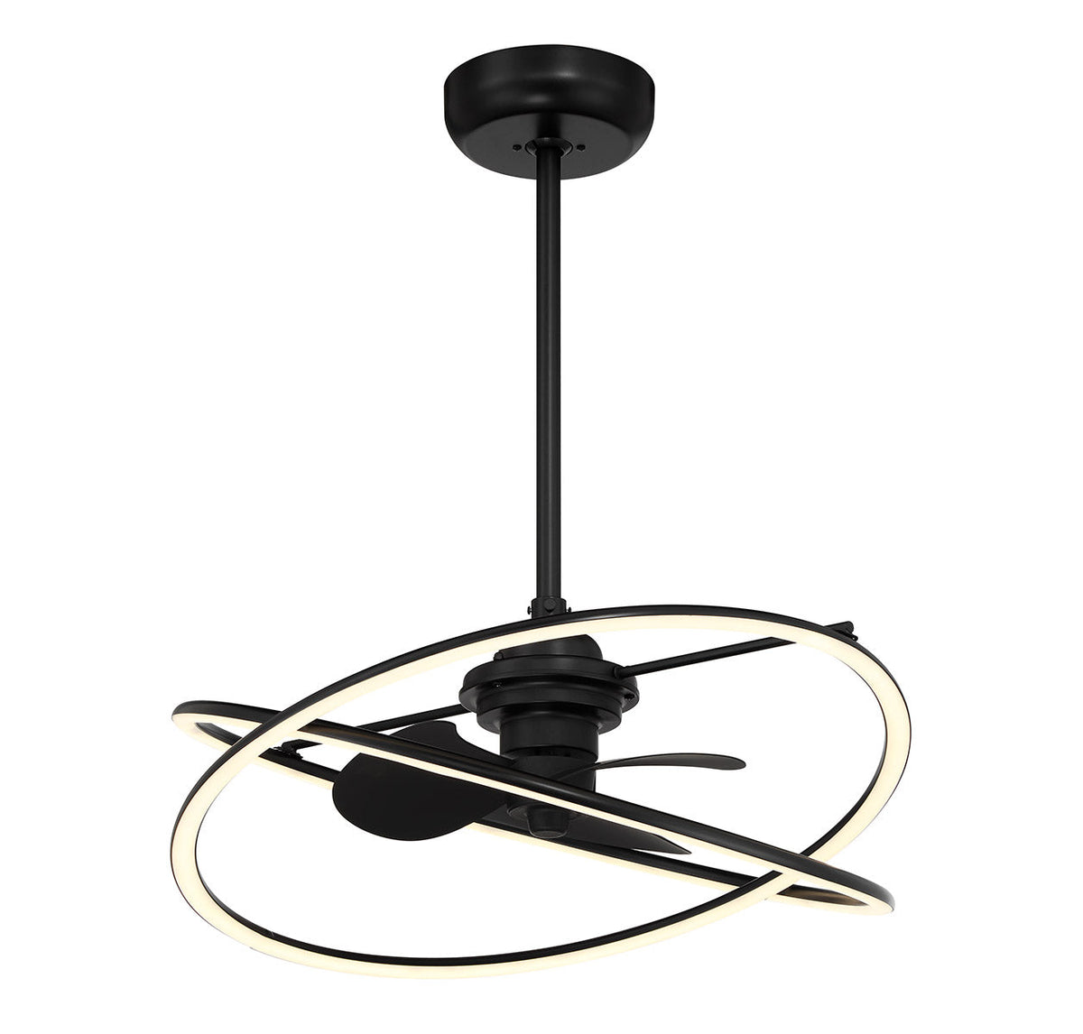 Savoy House Dorado LED Fan D'Lier — Matte Black