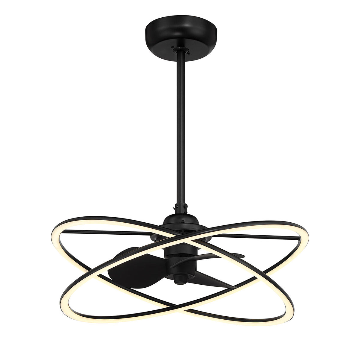 Savoy House Dorado LED Fan D'Lier — Matte Black