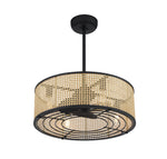 Savoy House Astoria 4-Light Fan D'Lier — Matte Black