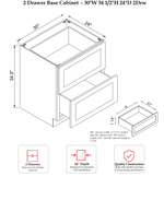 RHC-STU-WO-2DB30 - Specification Drawing
