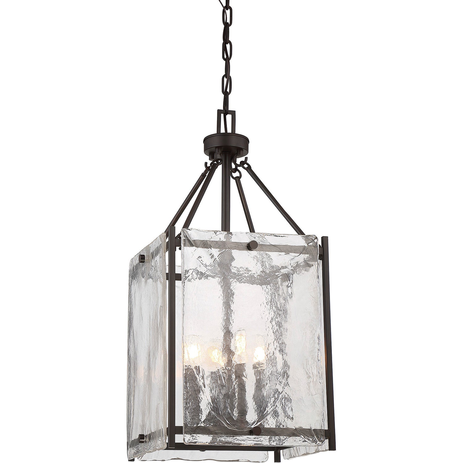 Glenwood 4-Light Pendant in English Bronze