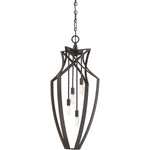 Windsung 4-Light Pendant in English Bronze