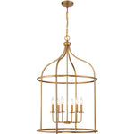 Brookstone 6-Light Pendant in Matte Black