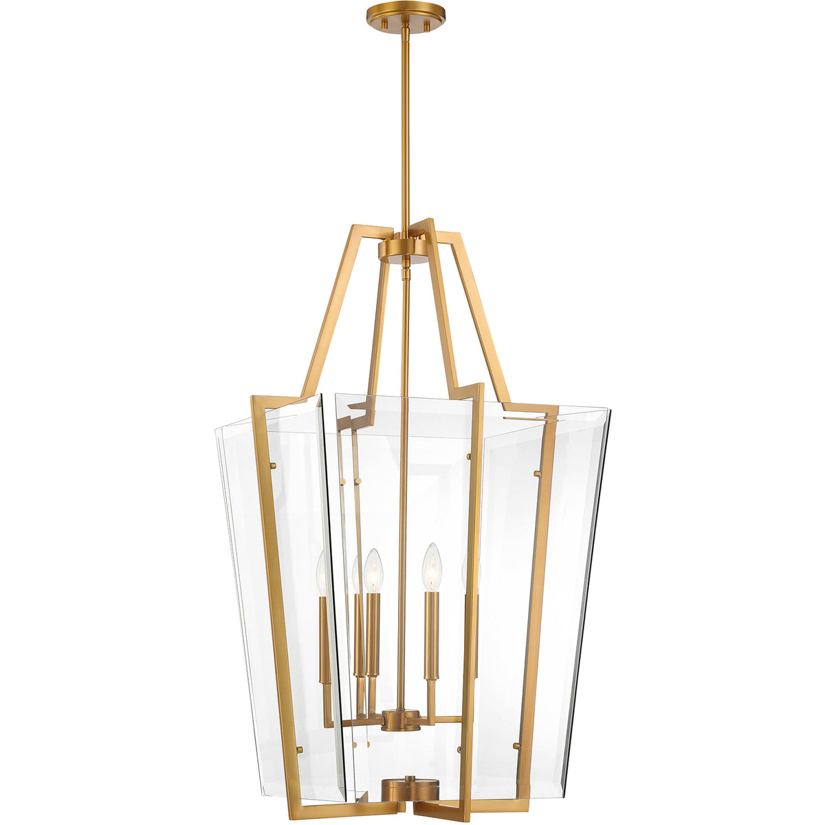 Farell 4-Light Pendant in Matte Black