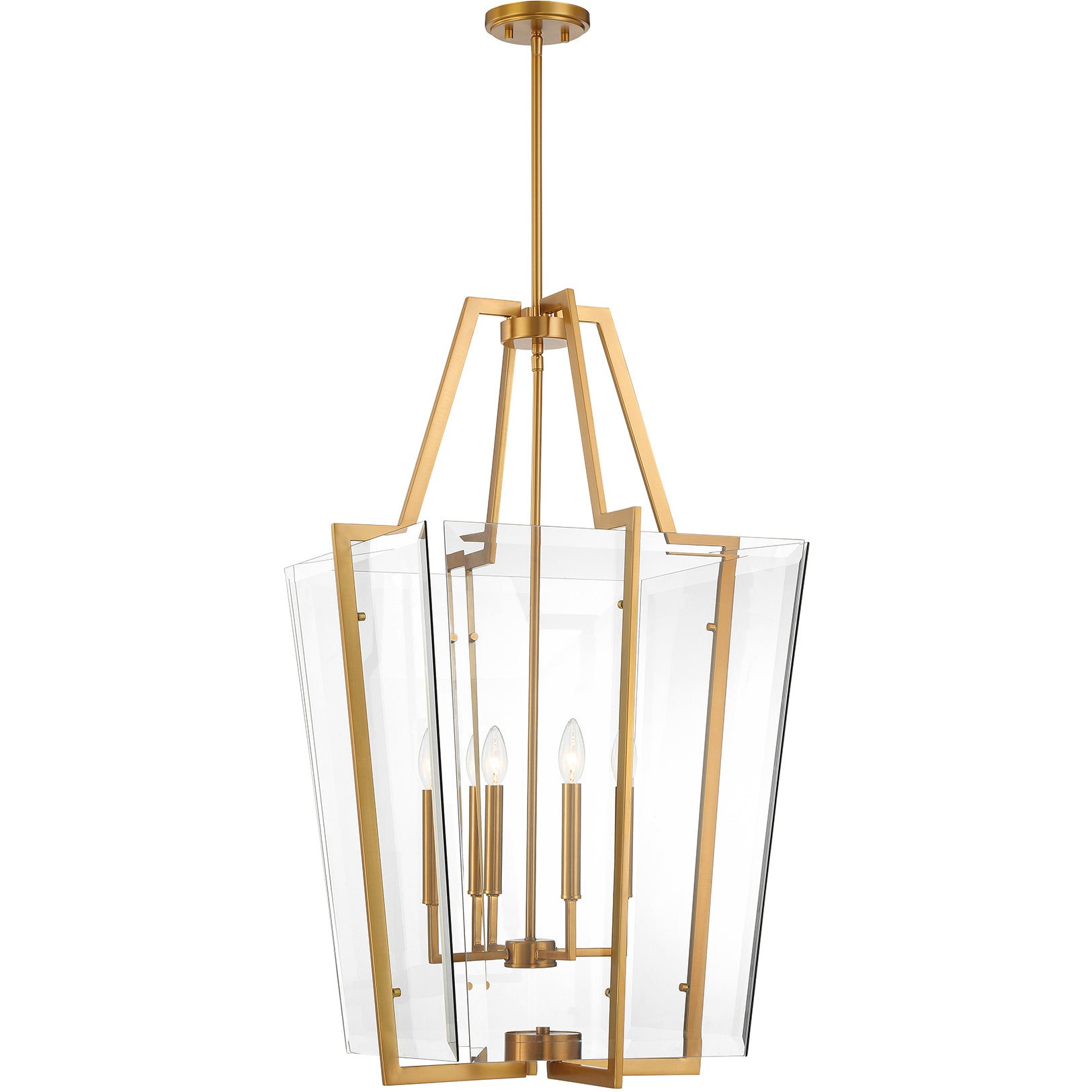 Farell 4-Light Pendant in Matte Black