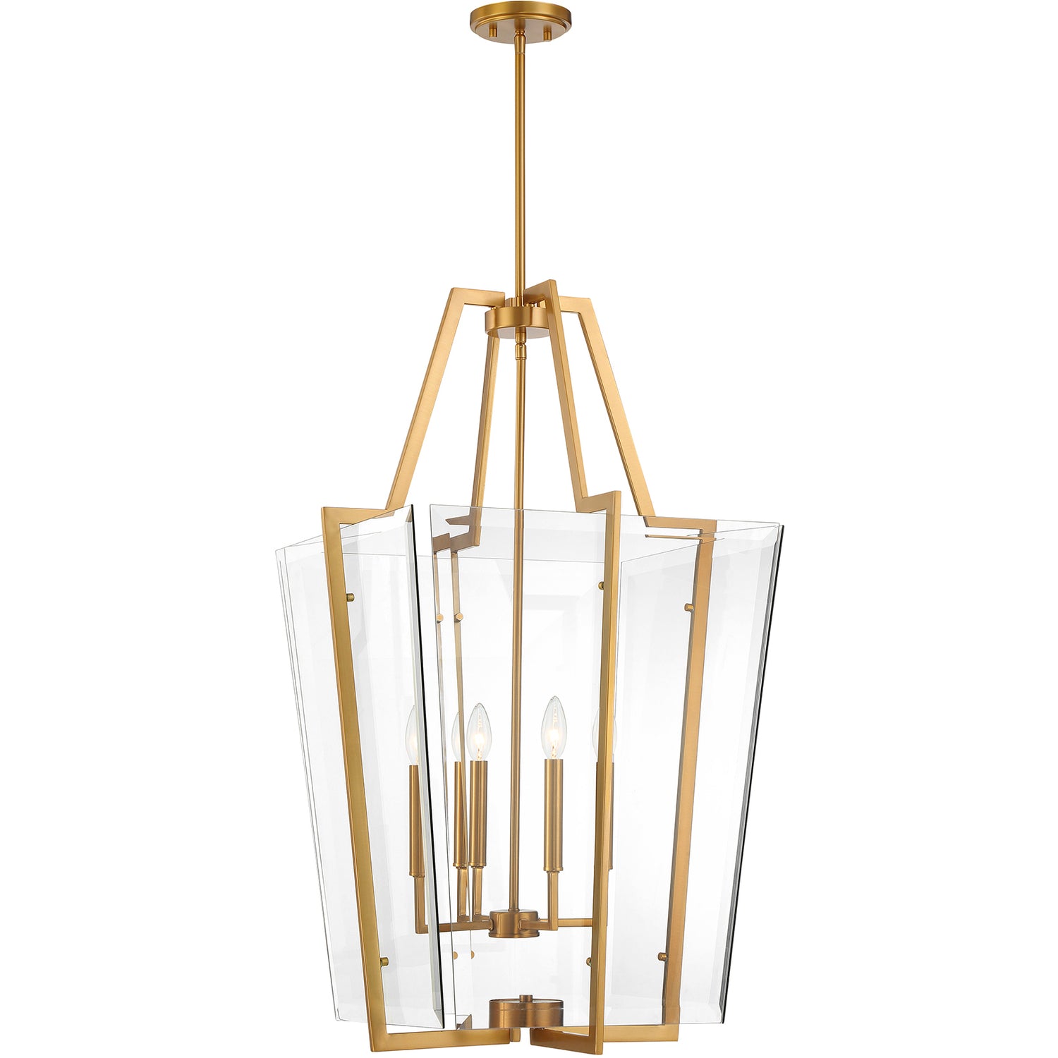 Farell 4-Light Pendant in Matte Black