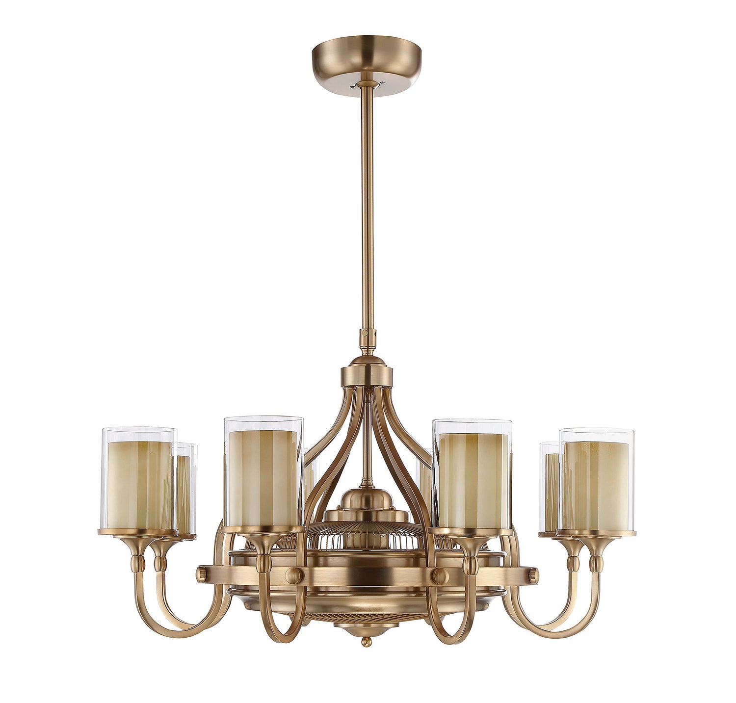 Etesian 8-Light Fan D'Lier