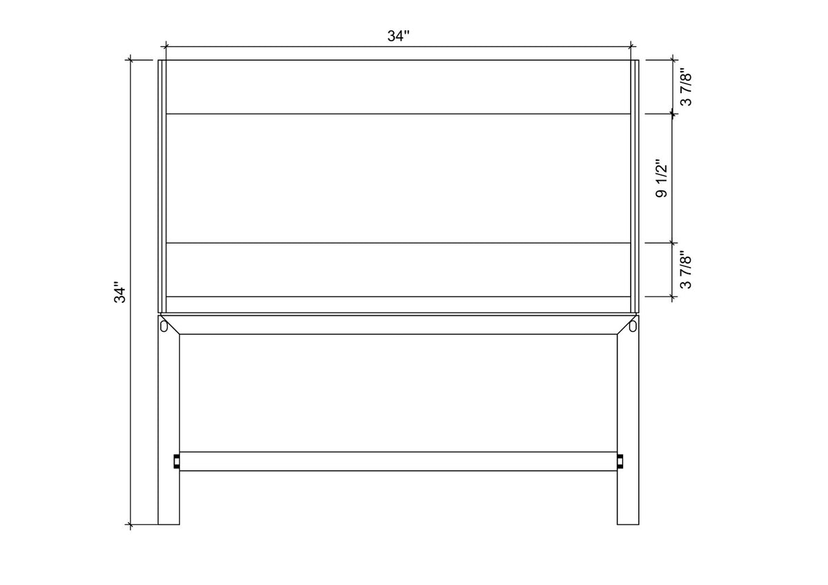 Legion WH2736-BO-KD White dimensions