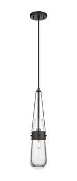 Milan - 1 Light - 4 inch - Matte Black - Pendant