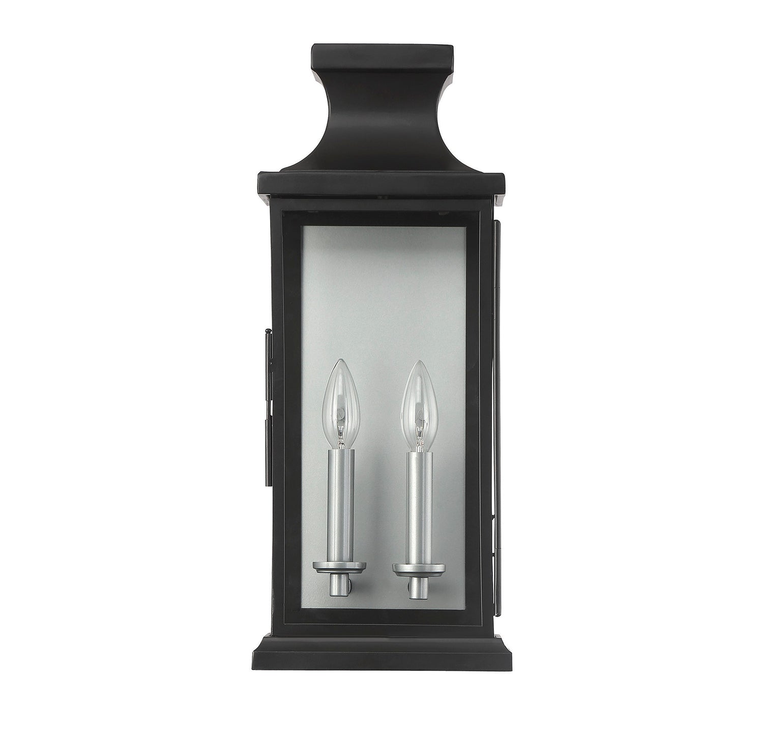 Brooke 2-Light Outdoor Wall Lantern in Matte