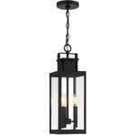 Savoy House Ascott 3-Light Outdoor Hanging Lantern — Matte Black