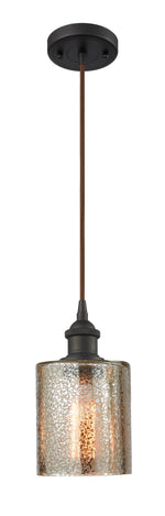 Cobbleskill - 1 Light - 5 inch - Oil Rubbed Bronze - Cord hung - Mini Pendant