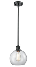 Athens - 1 Light - 8 inch - Matte Black - Mini Pendant