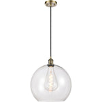 Athens 14 Clear Antique Brass