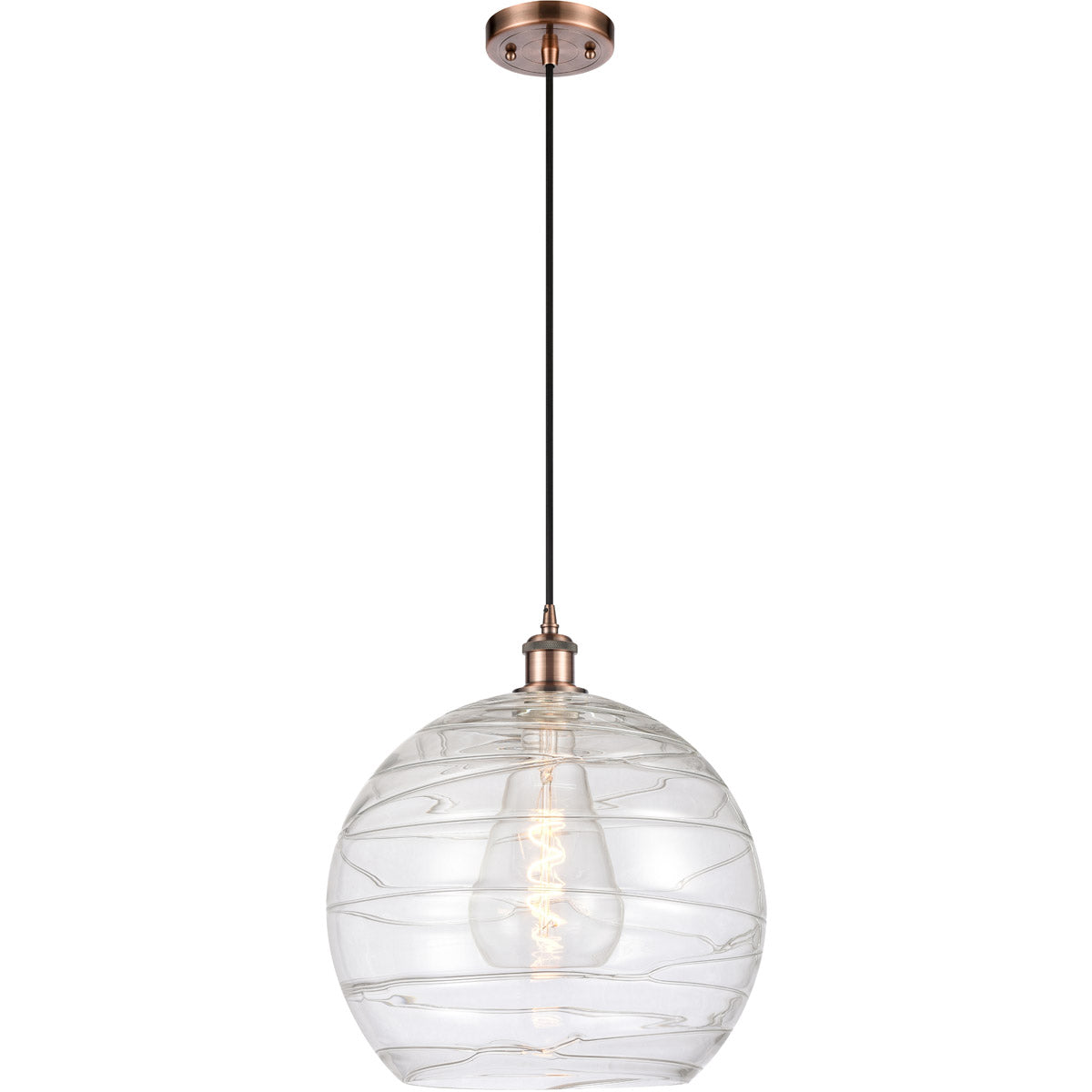Athens 14 Deco Swirl Antique Copper