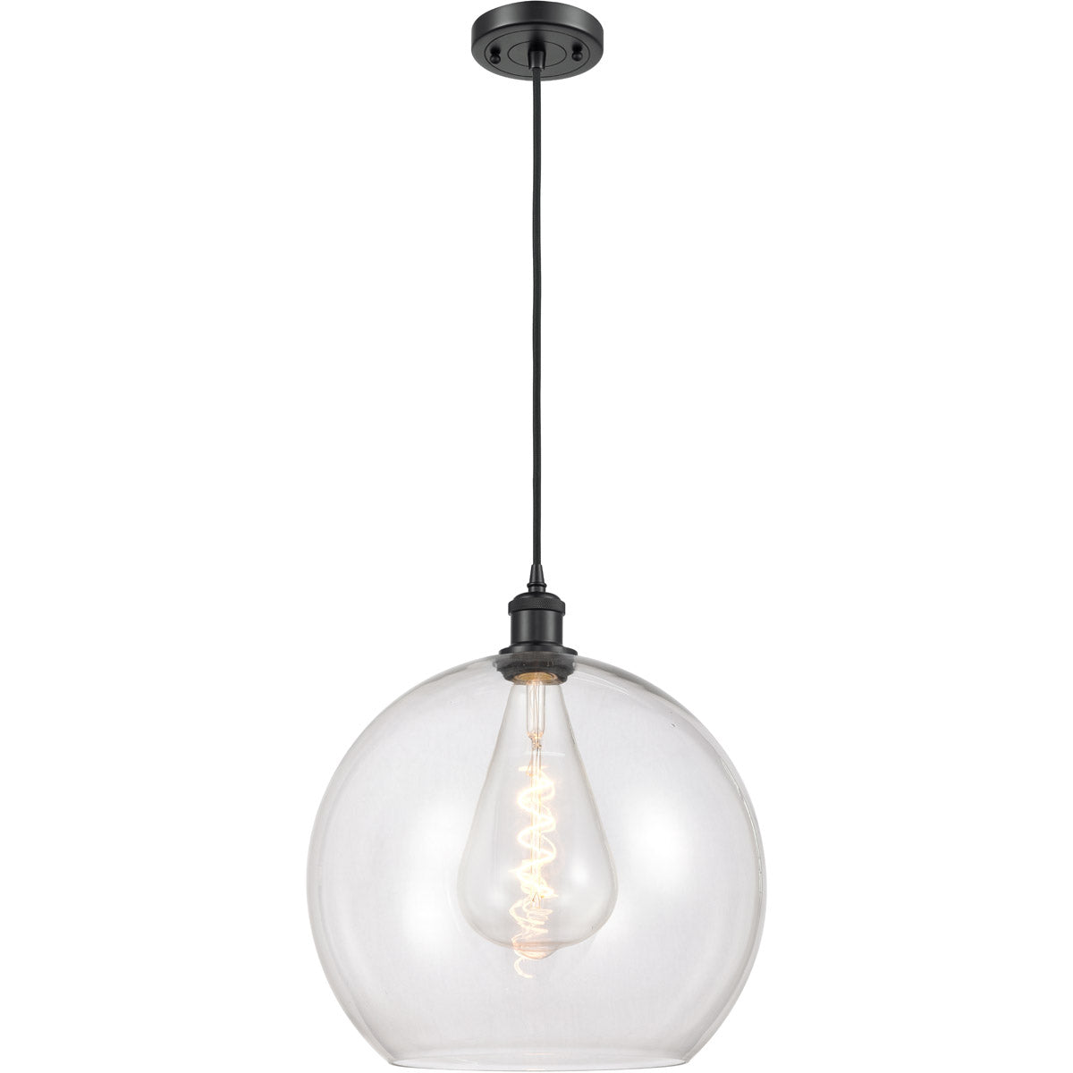 Athens 14 Clear Matte Black