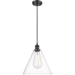 Ballston Cone Clear Matte Black