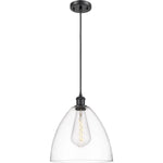 Ballston Dome Clear Matte Black
