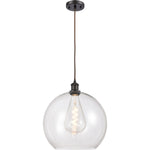 Athens 14 Clear Oil Rubbed Bronze