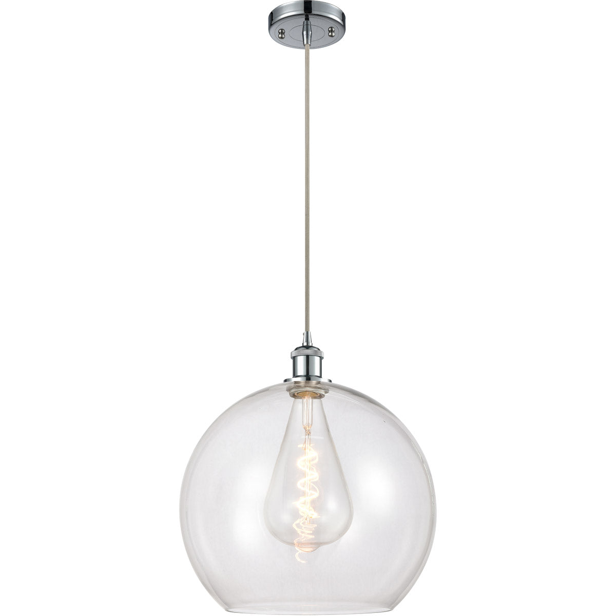 Athens 14 Clear Polished Chrome