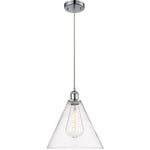 Ballston Cone Clear Polished Chrome