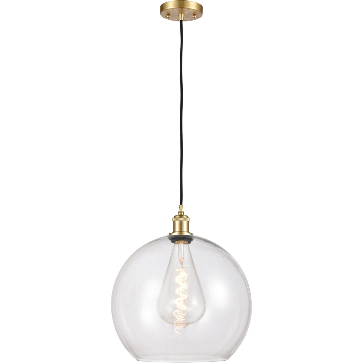 Athens 14 Clear Satin Gold
