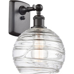 Athens sconce Deco Swirl Oil Rubbed Bronze