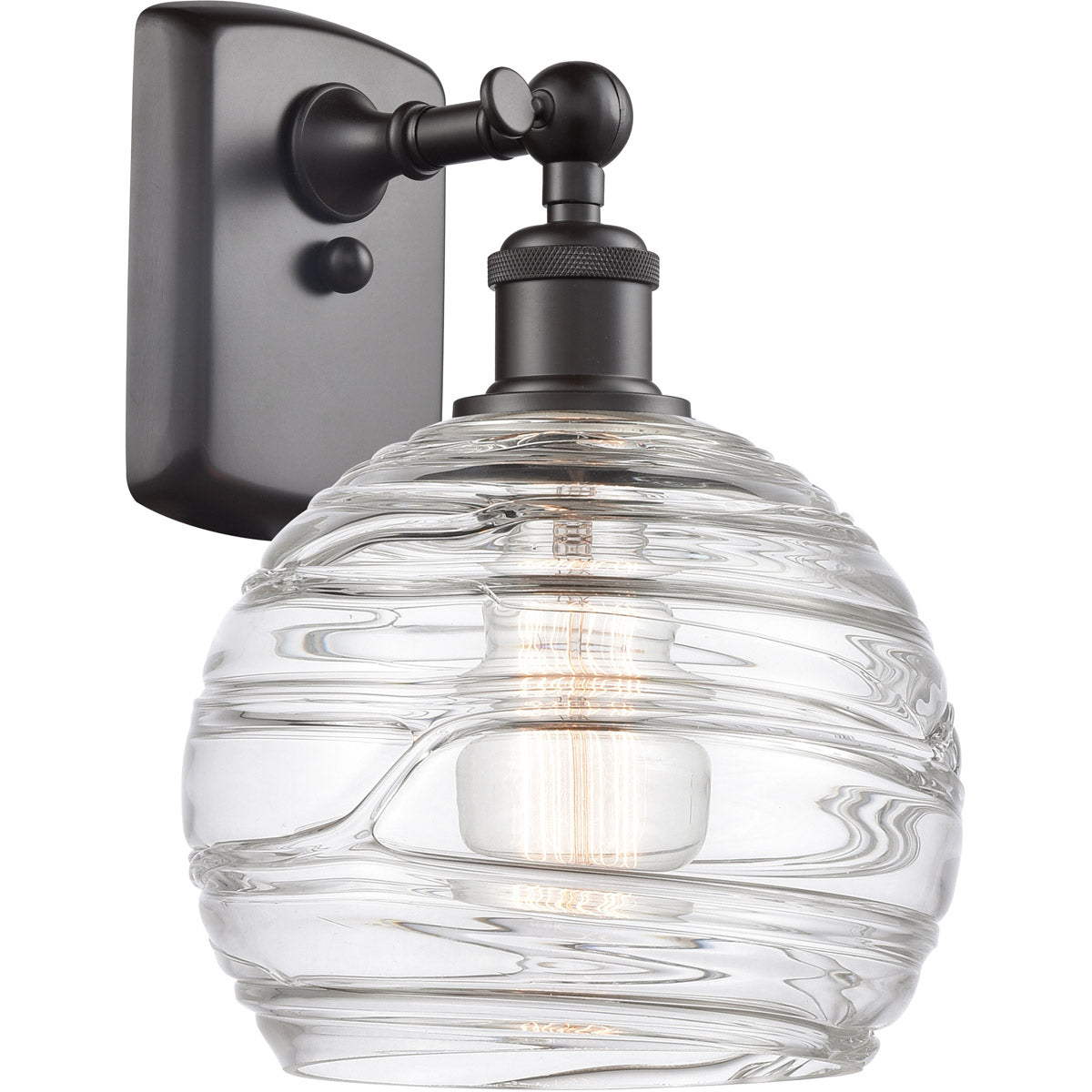Athens sconce Deco Swirl Oil Rubbed Bronze