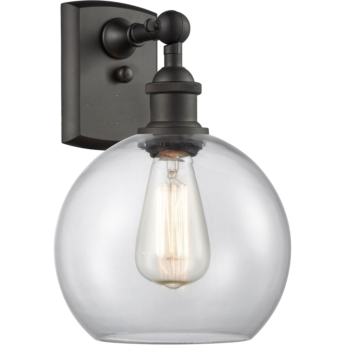 Athens sconce Clear Oil Rubbed Bronze