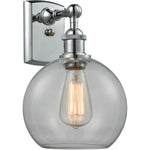 Athens sconce Clear Polished Chrome