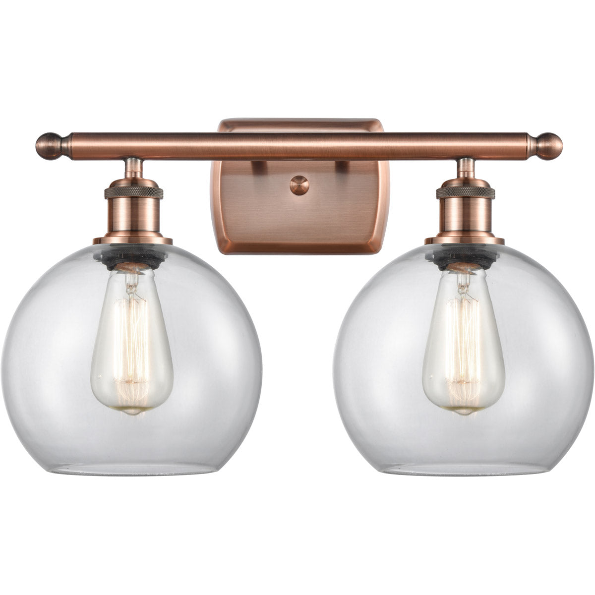 Athens vanity Clear Antique Copper