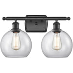 Athens vanity Clear Matte Black