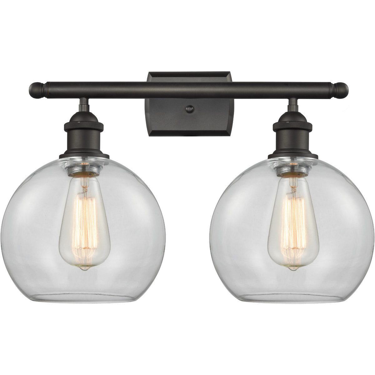 Athens vanity Clear Oil Rubbed Bronze