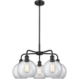 Innovations Athens 5-Light Chandelier — Clear Glass (Ballston Collection)