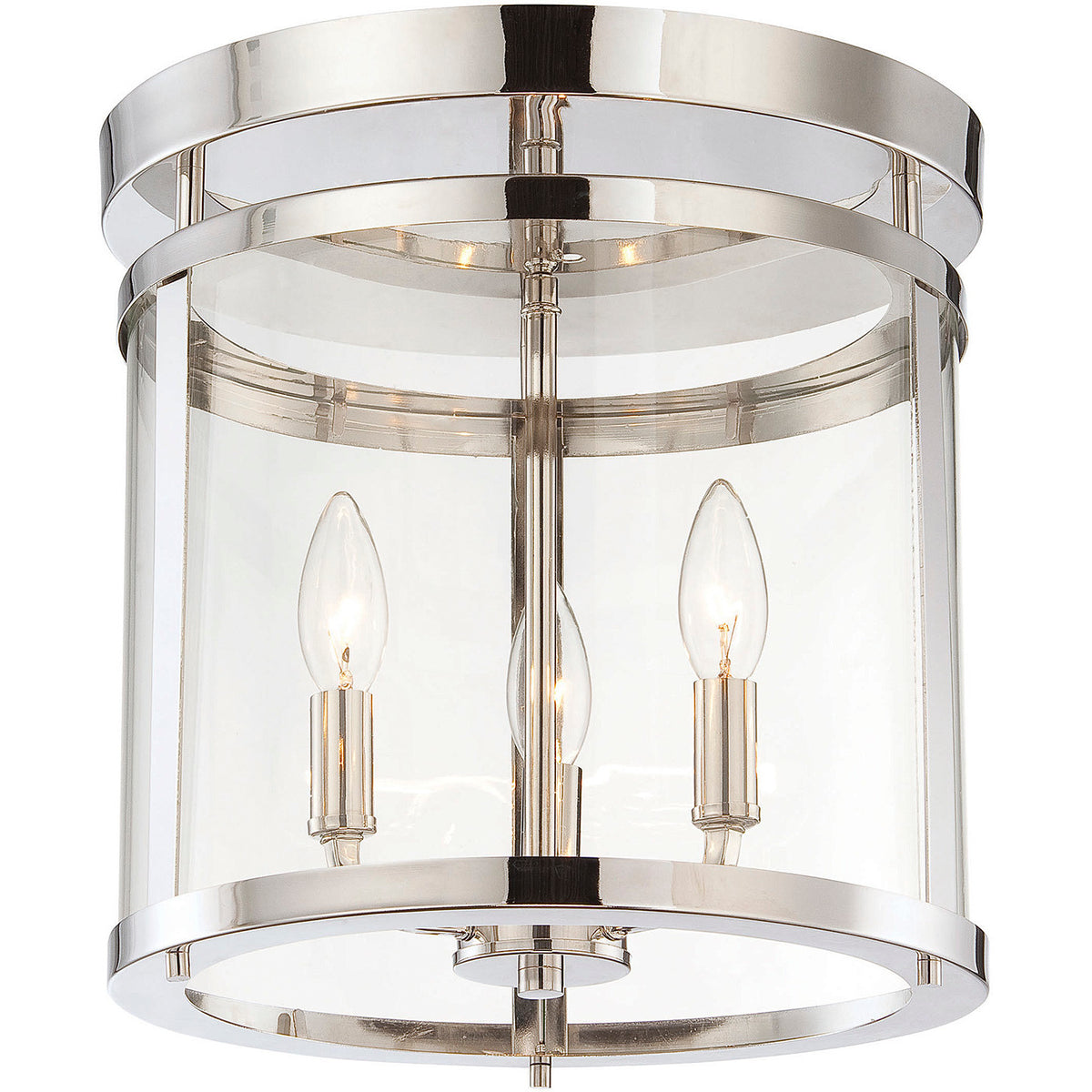 Penrose 3-Light Ceiling Light in Black