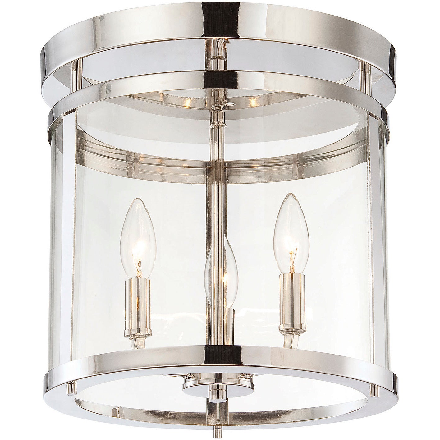 Penrose 3-Light Ceiling Light in Black